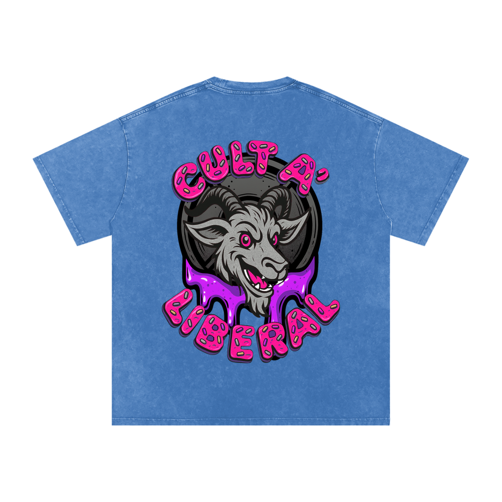 Acid Wash Oversize T-Shirt - 250 GSM