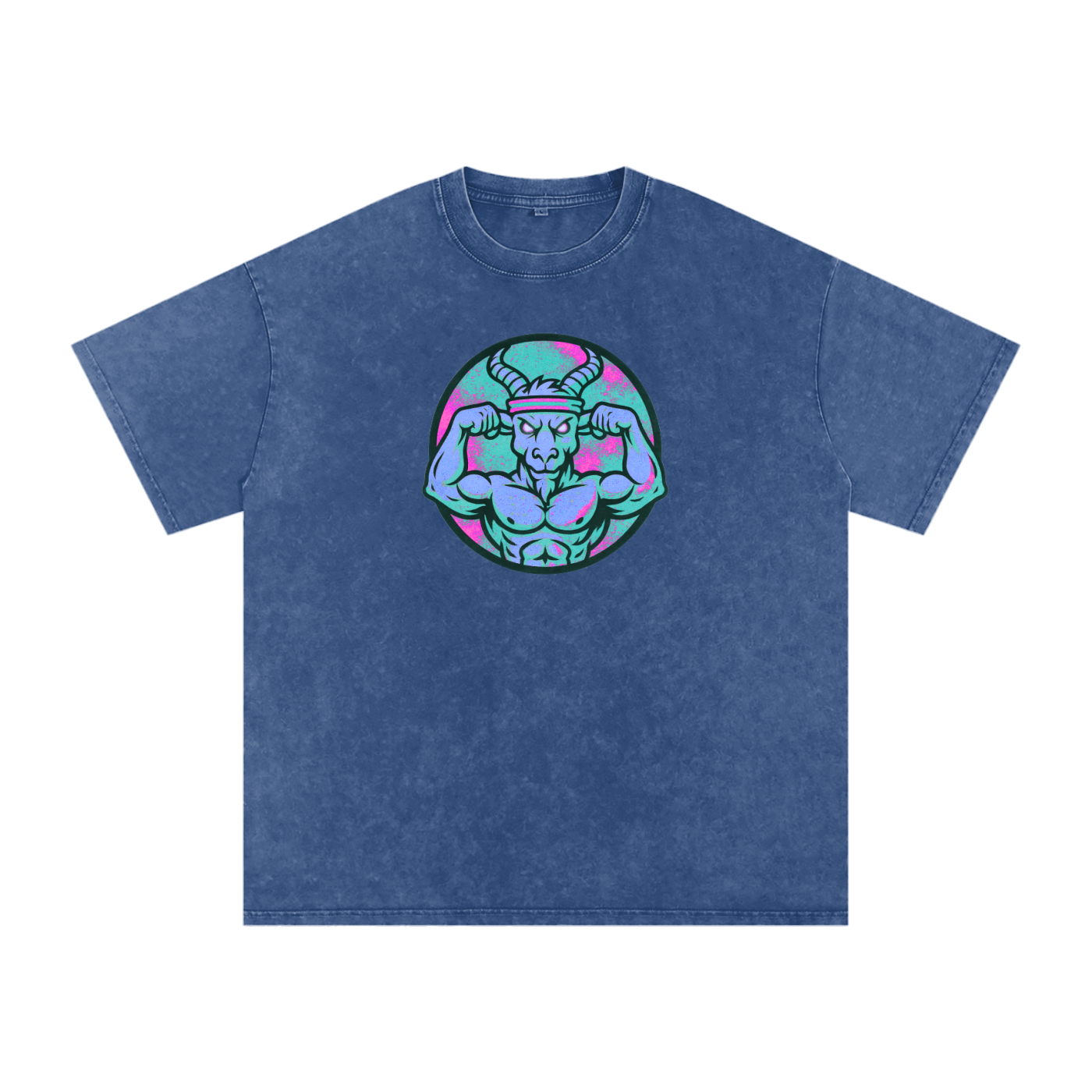 Acid Wash Oversize T-Shirt - 250 GSM