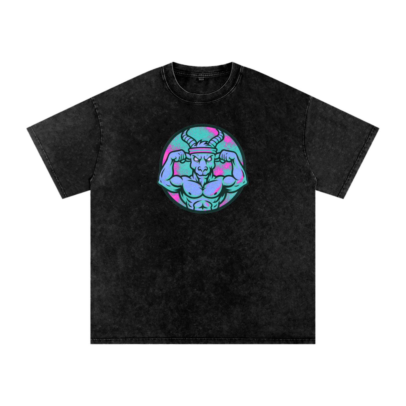 Acid Wash Oversize T-Shirt - 250 GSM