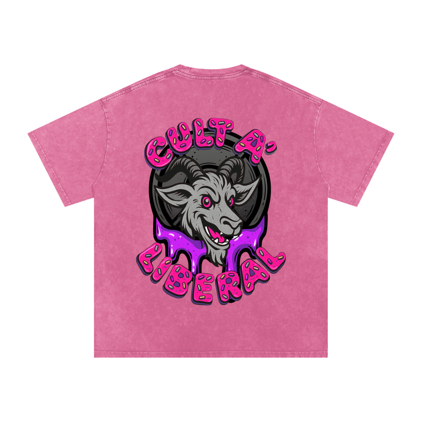 Acid Wash Oversize T-Shirt - 250 GSM