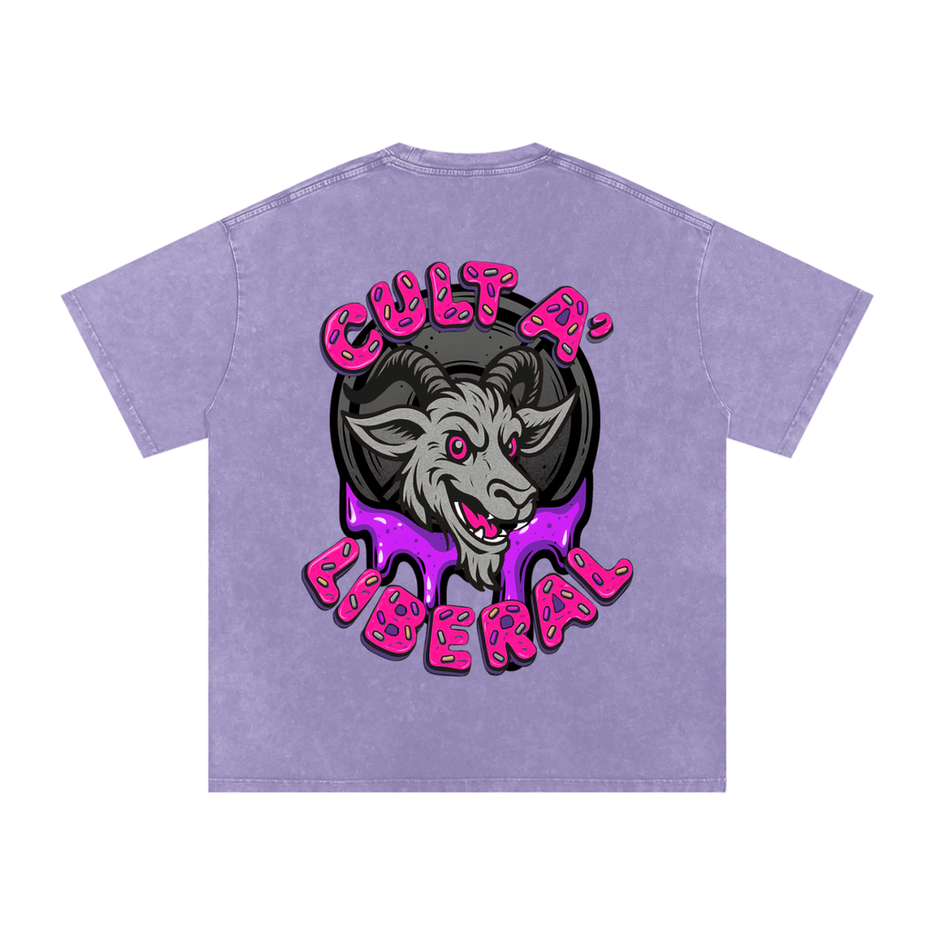 Acid Wash Oversize T-Shirt - 250 GSM